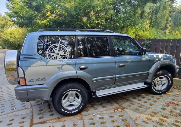 Toyota Land Cruiser cena 59900 przebieg: 214555, rok produkcji 1999 z Kowary małe 781